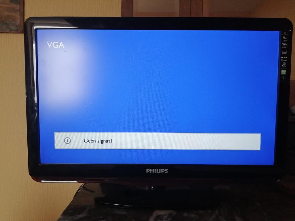 Philips werkend-B met voet 15, H 37, L 52,5, Audio, Tv en Foto, Vintage Televisies, Ophalen, Zo goed als nieuw, 40 tot 60 cm, Philips