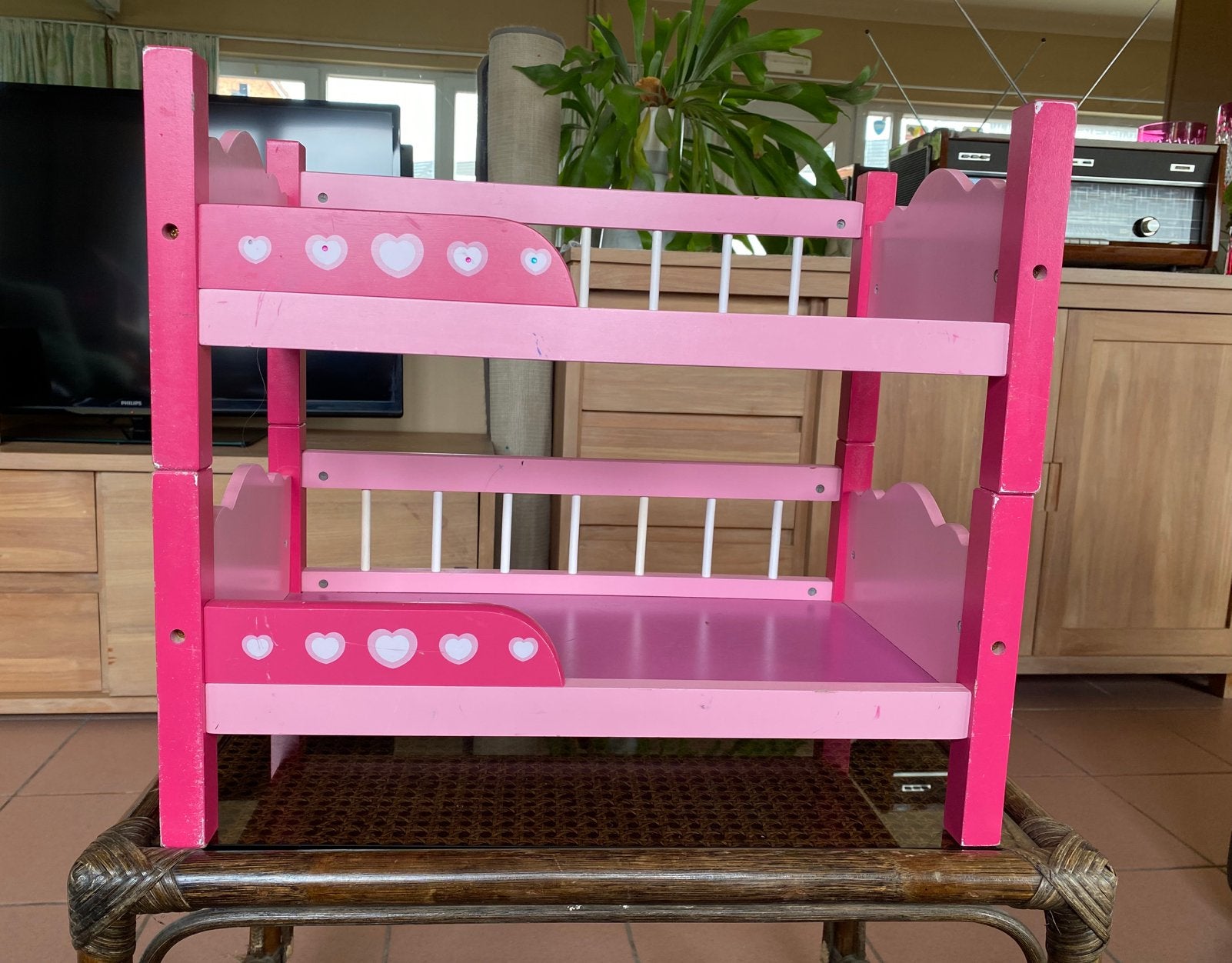 Poppen stapelbed, Kinderen en Baby's, Ophalen, Gebruikt, Overige typen
