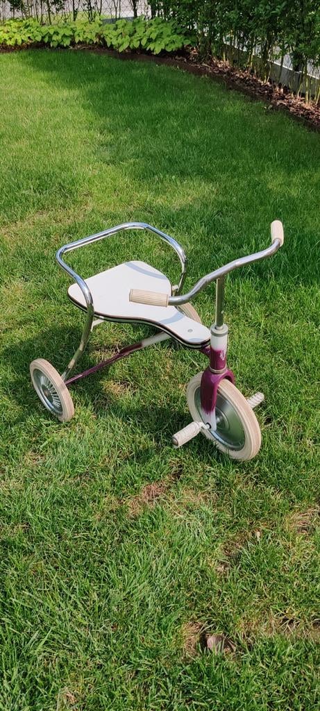 Vintage driewieler gemaakt in België, Fietsen en Brommers, Fietsen | Driewielers, Ophalen
