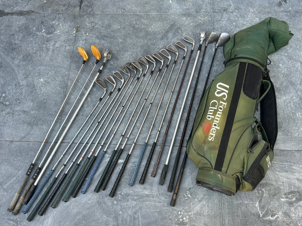 Complete golfset + tour golftas 15 clubs (geen putter), Ophalen of Verzenden, Gebruikt, Overige typen, Ping