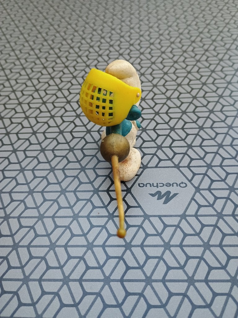 Superschtroumpf  escrimeur 4.0504, Enlèvement ou Envoi, Utilisé, Autres Schtroumpfs, Poupée, Figurine ou Peluche
