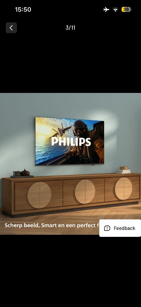 Philips 43PUS 7000 43inch 4K UHD LED Smart tv (2025), Audio, Tv en Foto, Ophalen, Philips, LED, Nieuw