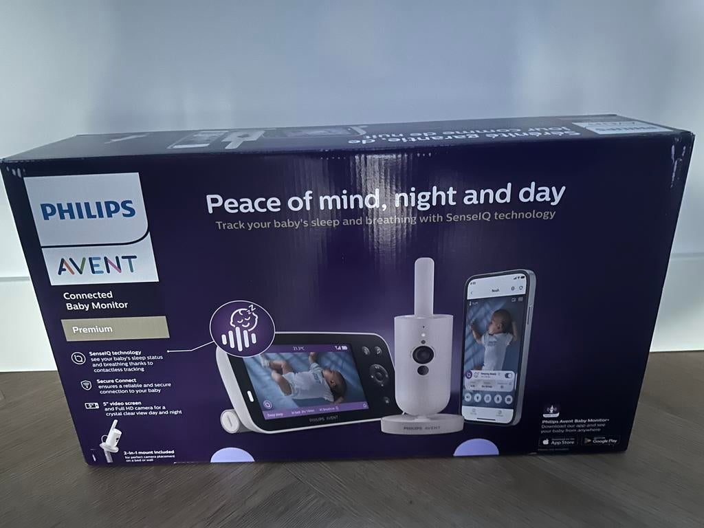 Philips Avent Premium babyfoon scd973/26 nieuw geseald, Enfants & Bébés, Babyphones, Neuf, 250 mètres ou plus, Caméra, Digital