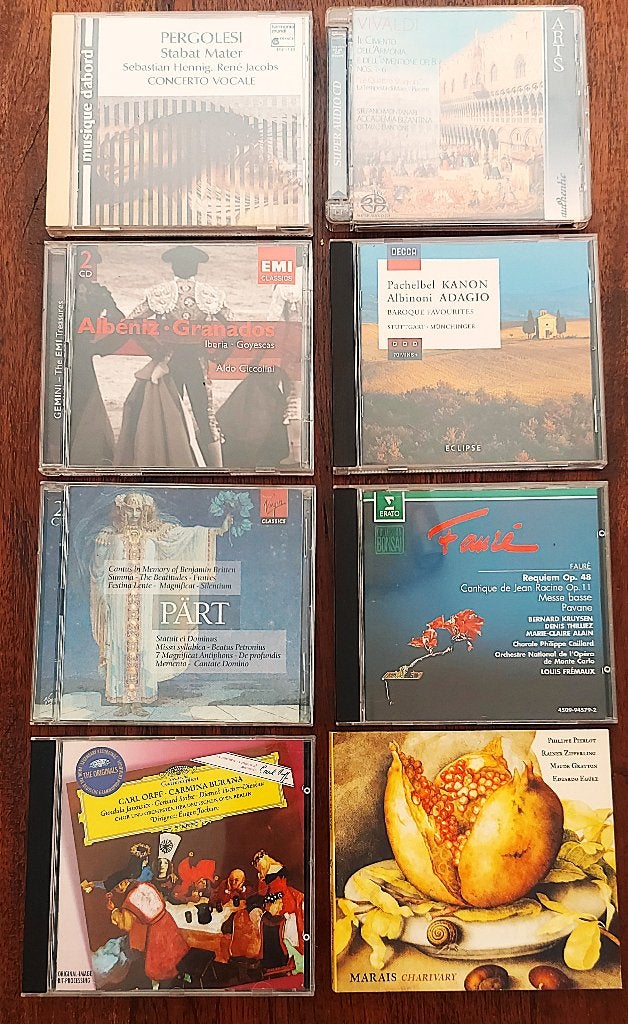 CD's de musique classique diverse - 0,50€/pce, CD & DVD, CD | Néerlandophone, Enlèvement, Utilisé, Autres genres, Album