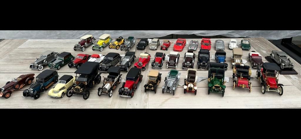 Volledige franklin mint collectie auto’s ( 40 stuks ), Enlèvement