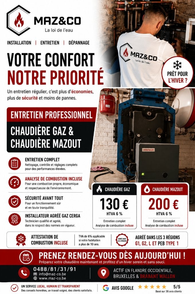 Chauffage gaz/mazout, Bricolage & Construction, Comme neuf, Enlèvement, 80 cm ou plus, 150 cm ou plus
