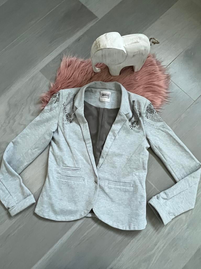 Gilet gris, Enlèvement ou Envoi, Comme neuf, Taille 38/40 (M), Gris