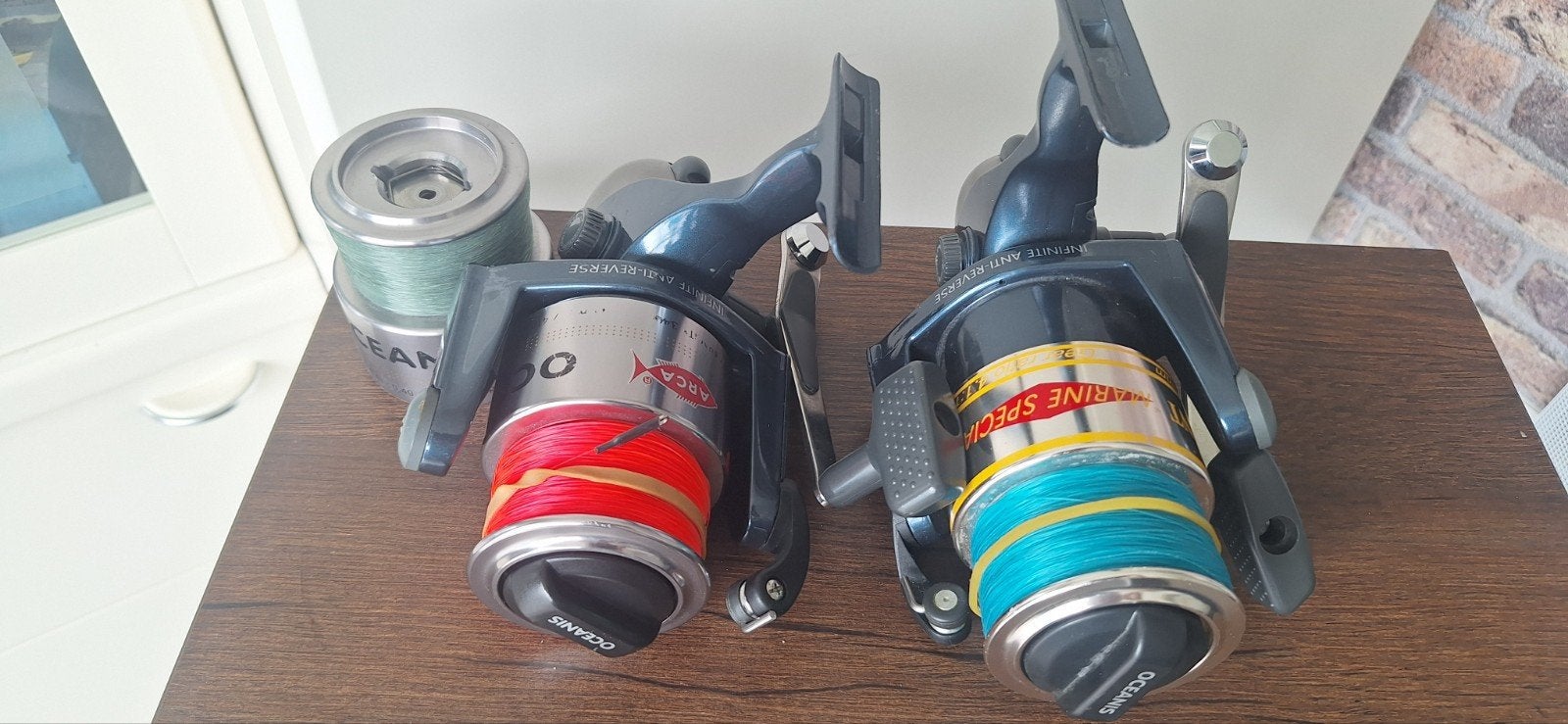 2 zeemolen Arca Oceanis Pro, Watersport en Boten, Hengelsport | Zeevissen, Ophalen of Verzenden