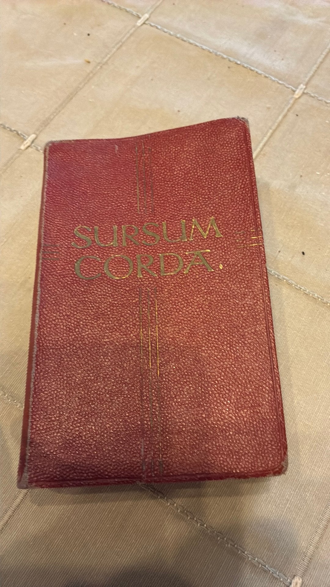 Misaal - sursum corda, Ophalen