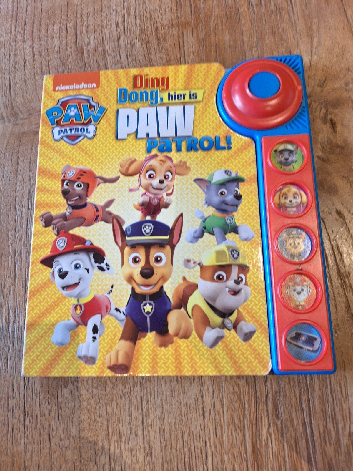 paw patrol. Ding Dong, Ophalen, Gelezen, Paw patrol, Uitklap-, Voel- of Ontdekboek