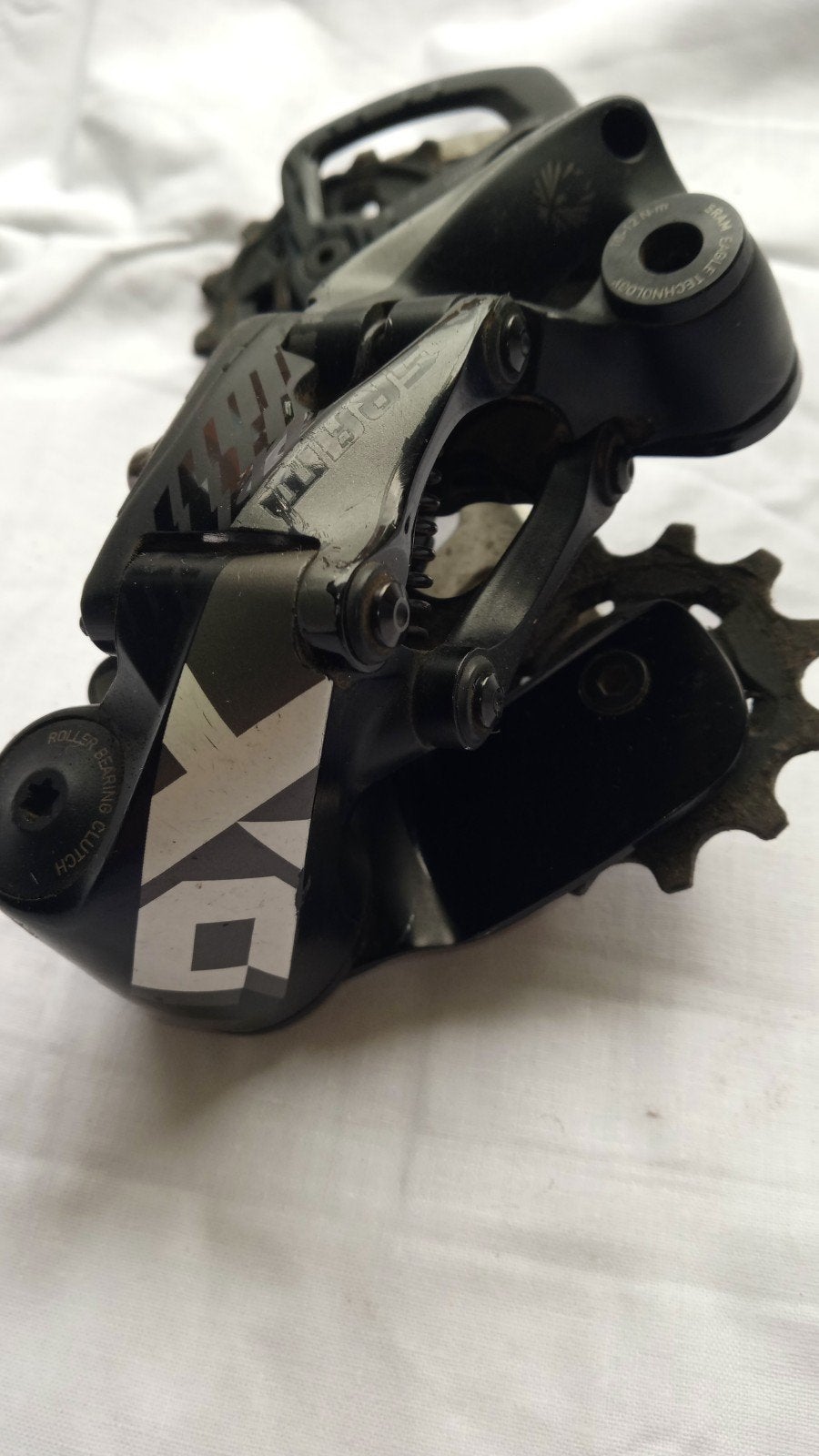 Sram X0 12 speed derailleur., Enlèvement