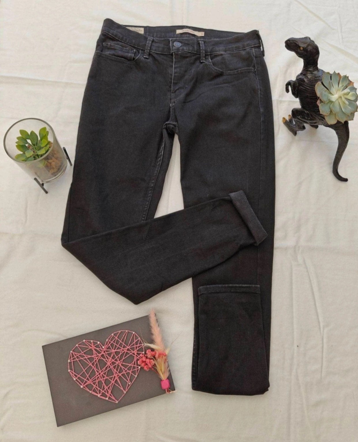 jeans Levis 710 (40), Enlèvement ou Envoi, Porté, Noir, Levi’s