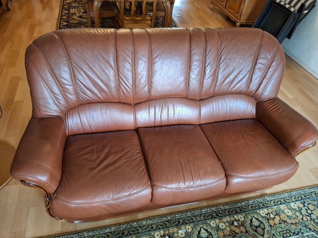 zetel, Huis en Inrichting, Zetels | Zetels, Ophalen, Italiaanse vintage, Gebruikt, 150 tot 200 cm
