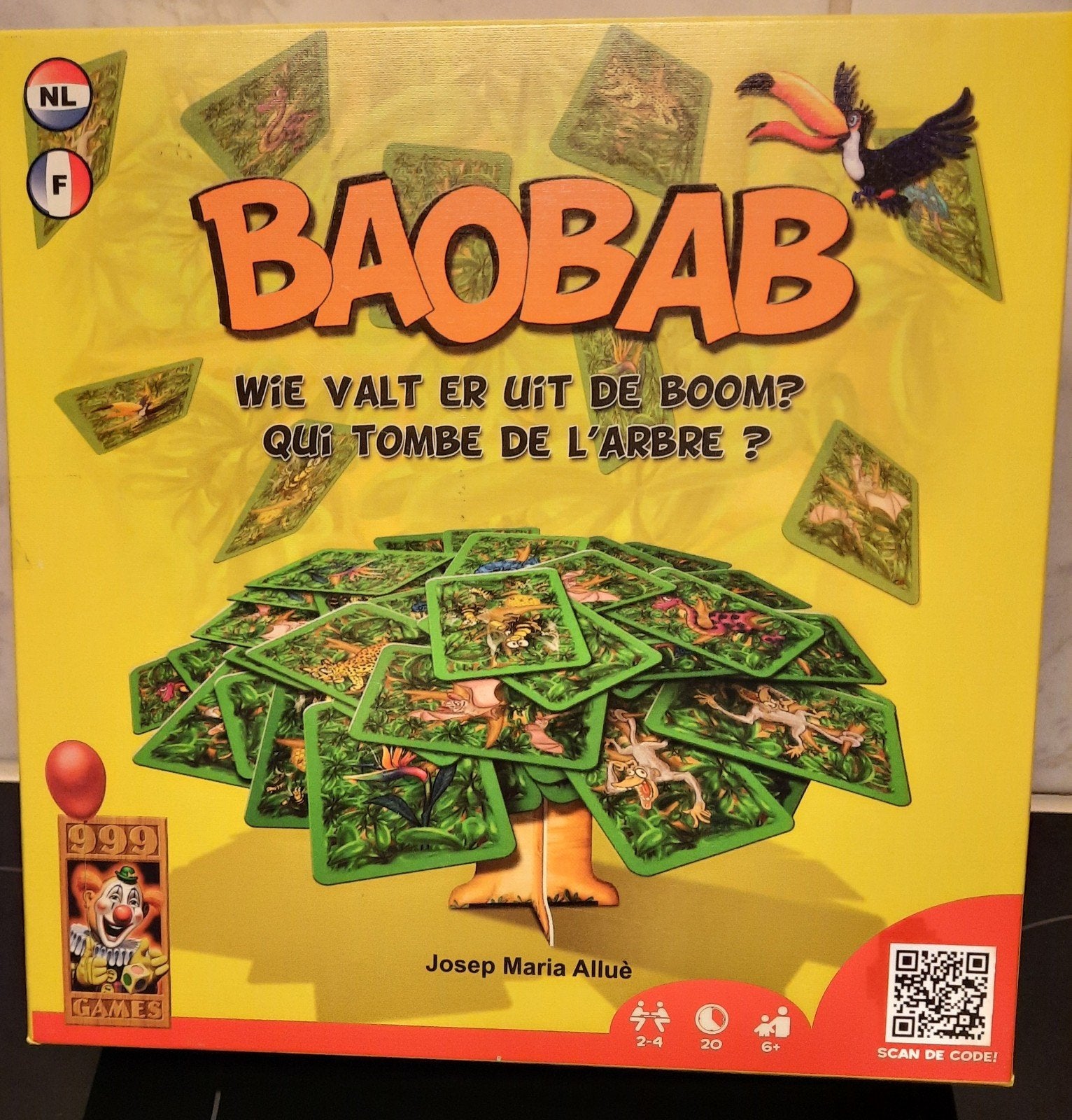 baobab 999 games, Enlèvement ou Envoi