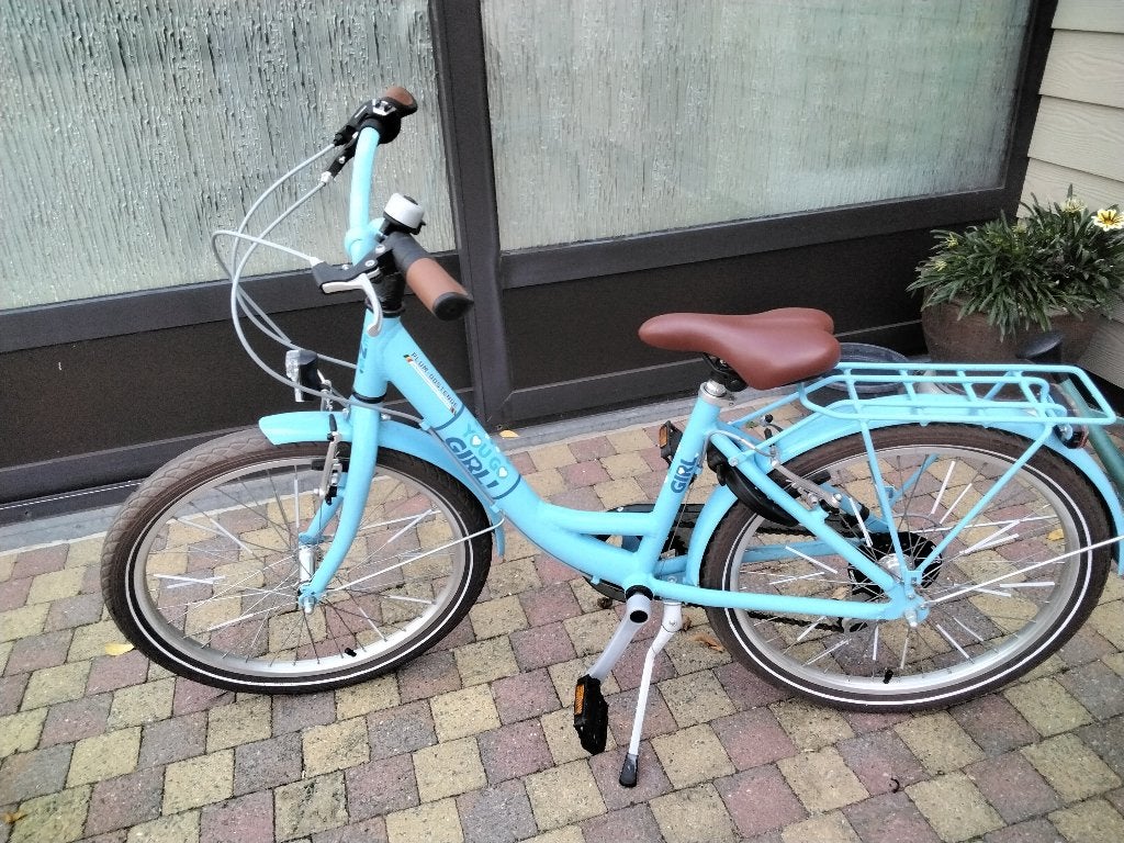 MEISJESFIETS BFK 22 INCH, Fietsen en Brommers, Ophalen, 22 inch, Velgrem, Zo goed als nieuw