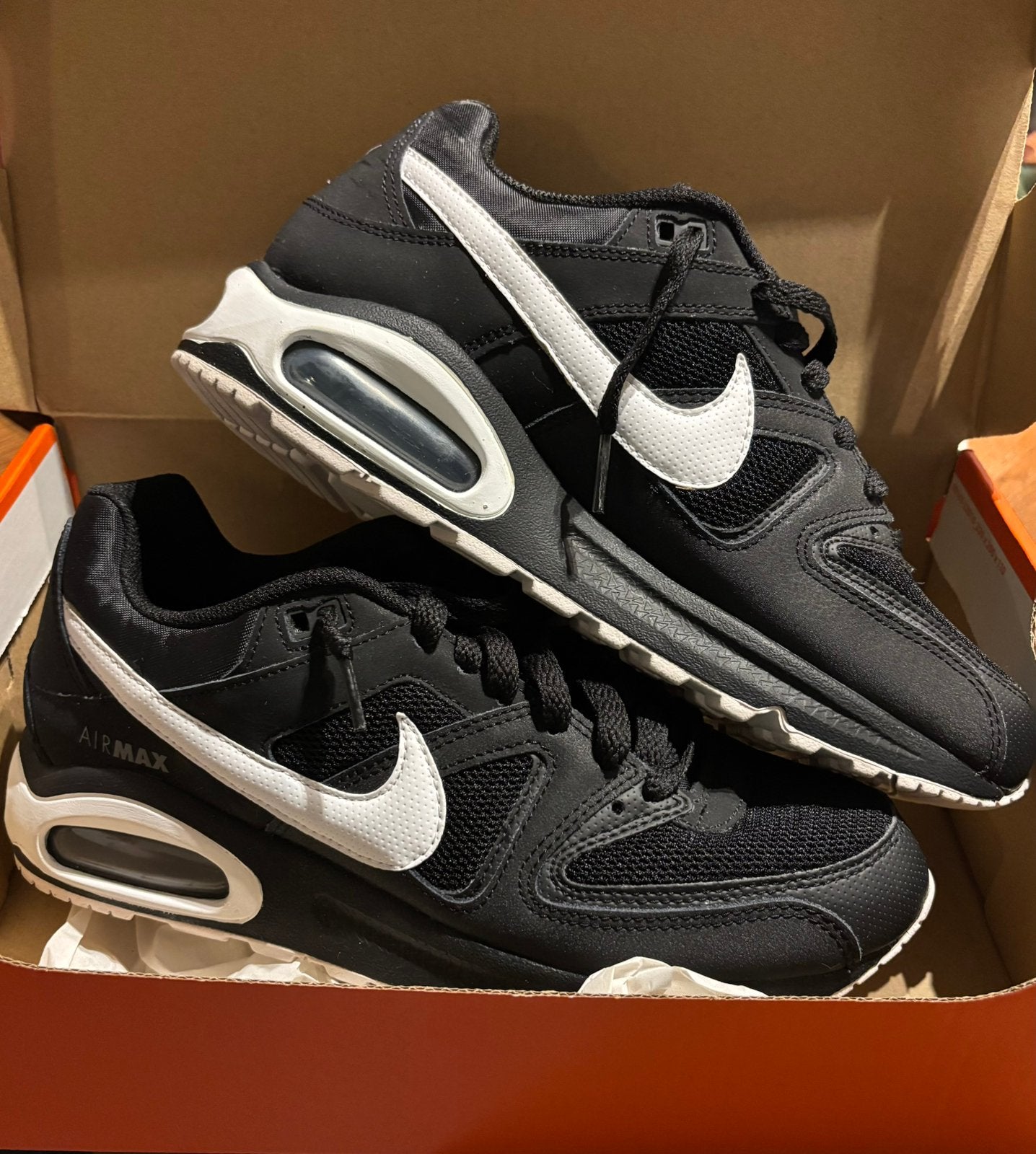 Nike Air Max Command 40.5, Kleding | Heren, Schoenen, Ophalen of Verzenden, Zo goed als nieuw, Zwart, Sneakers
