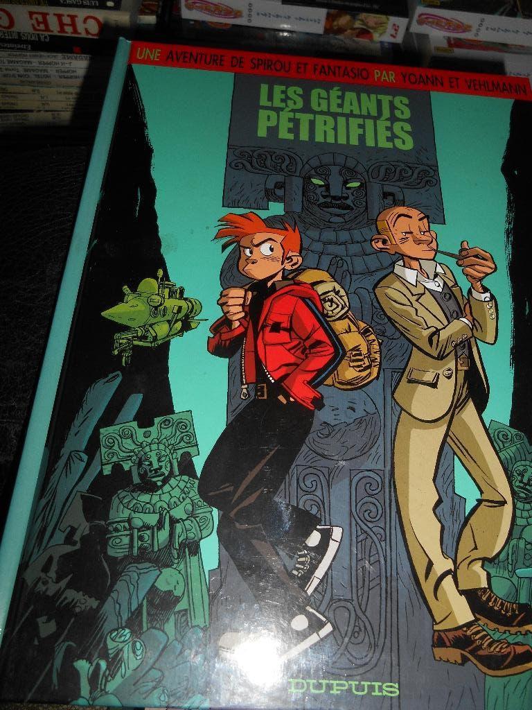Spirou par .... 1 eo " Les géants pétrifiés", Enlèvement ou Envoi