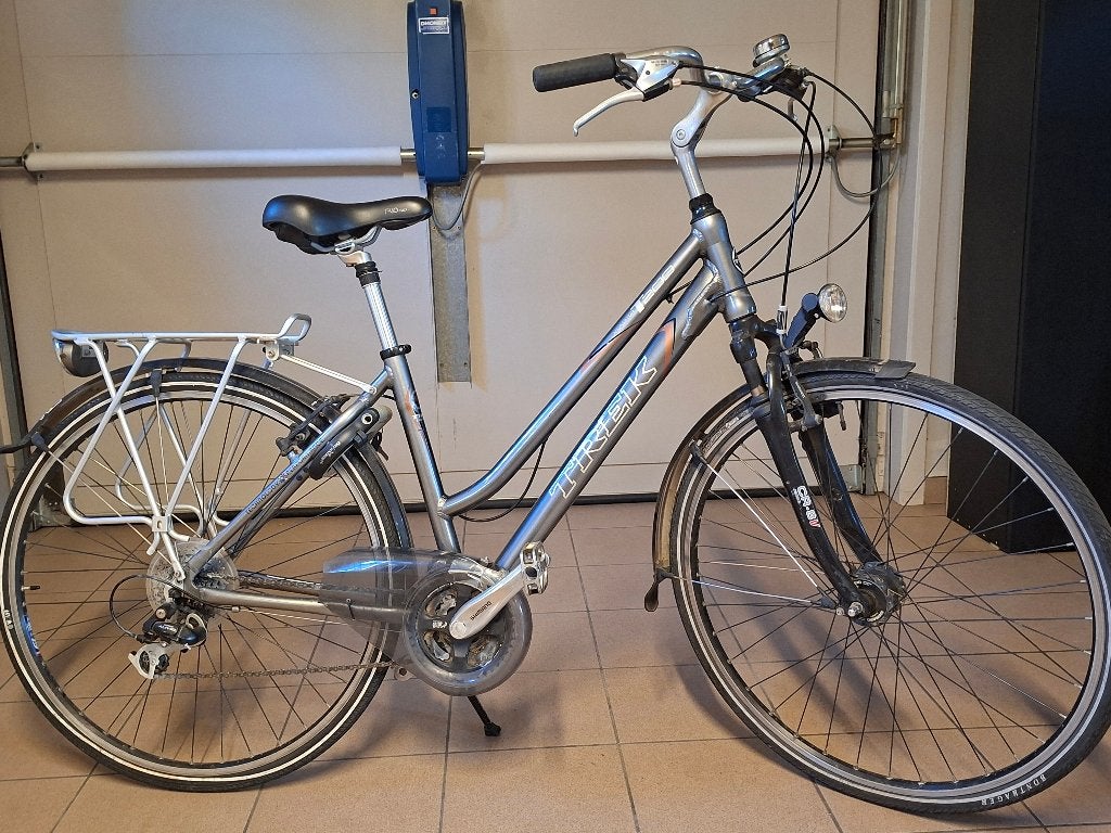 Trek T200 navigator 24 versnellingen (150-166 cm), Gebruikt, Velgrem, Versnellingen, Minder dan 47 cm