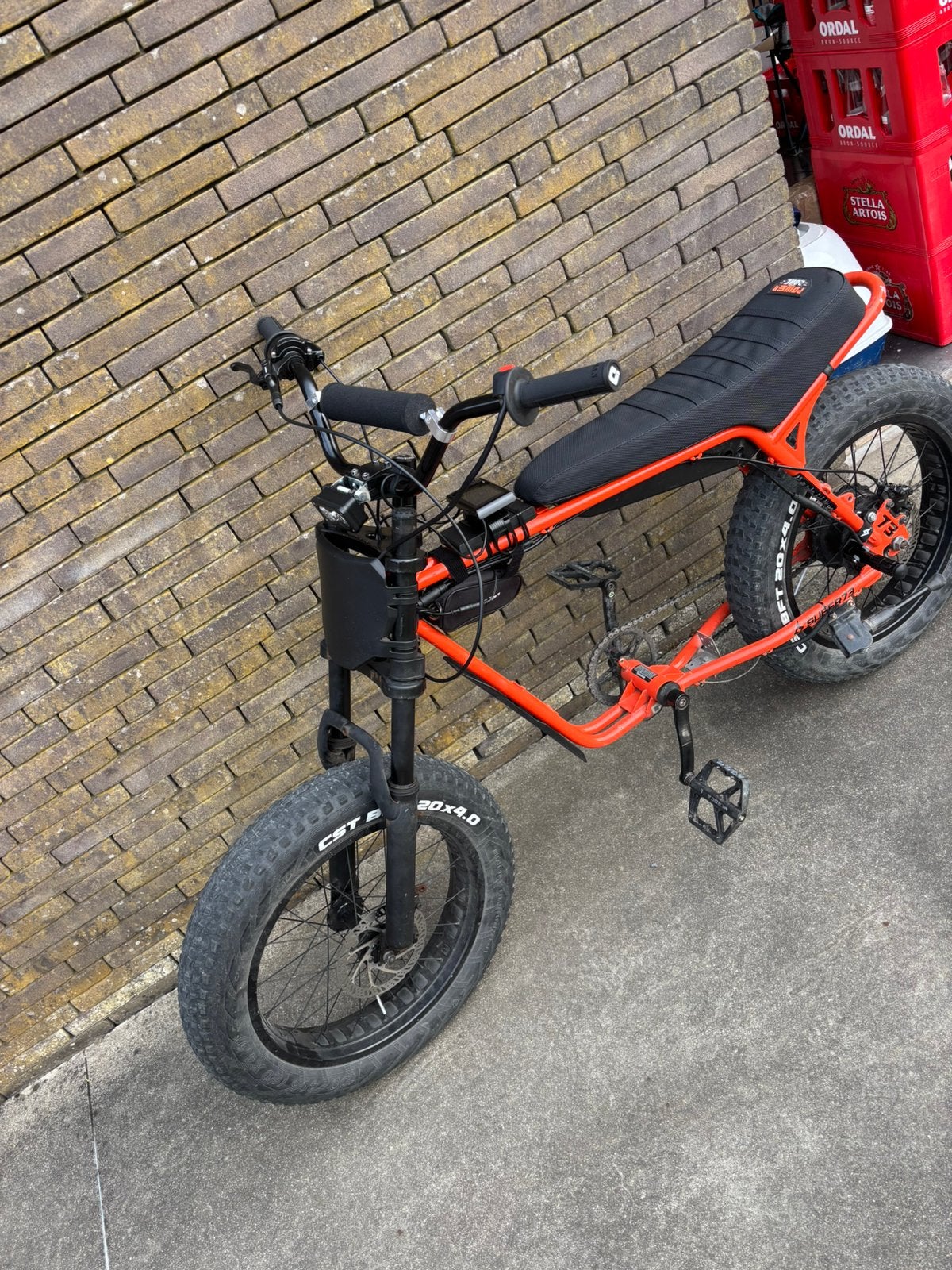 Super 73 zg custom (trades/offers), Fietsen en Brommers, Ophalen, Zo goed als nieuw