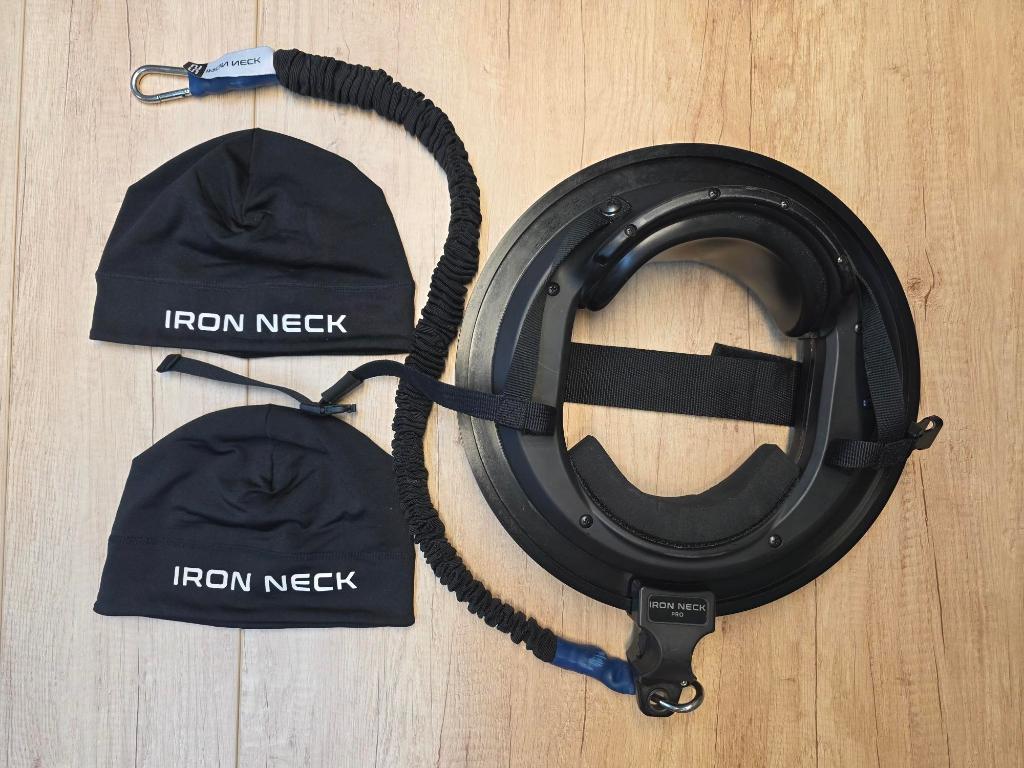 Iron Neck Pro — Nekversterkend systeem, Sport en Fitness, Fitnessmaterialen, Zo goed als nieuw, Overige typen, Rug, Ophalen of Verzenden