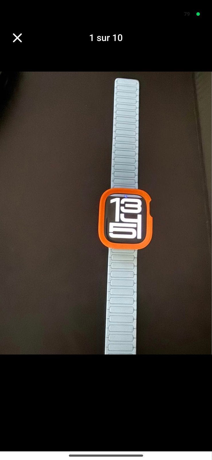 Apple Watch série 10 46mm avec facture 2025, Ophalen, Zwart, Apple Watch, IOS