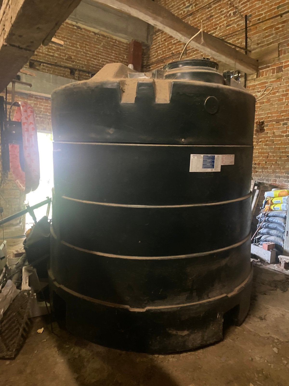 Dubbelwandige mazouttank titan 5000l kingspan, Enlèvement, Comme neuf