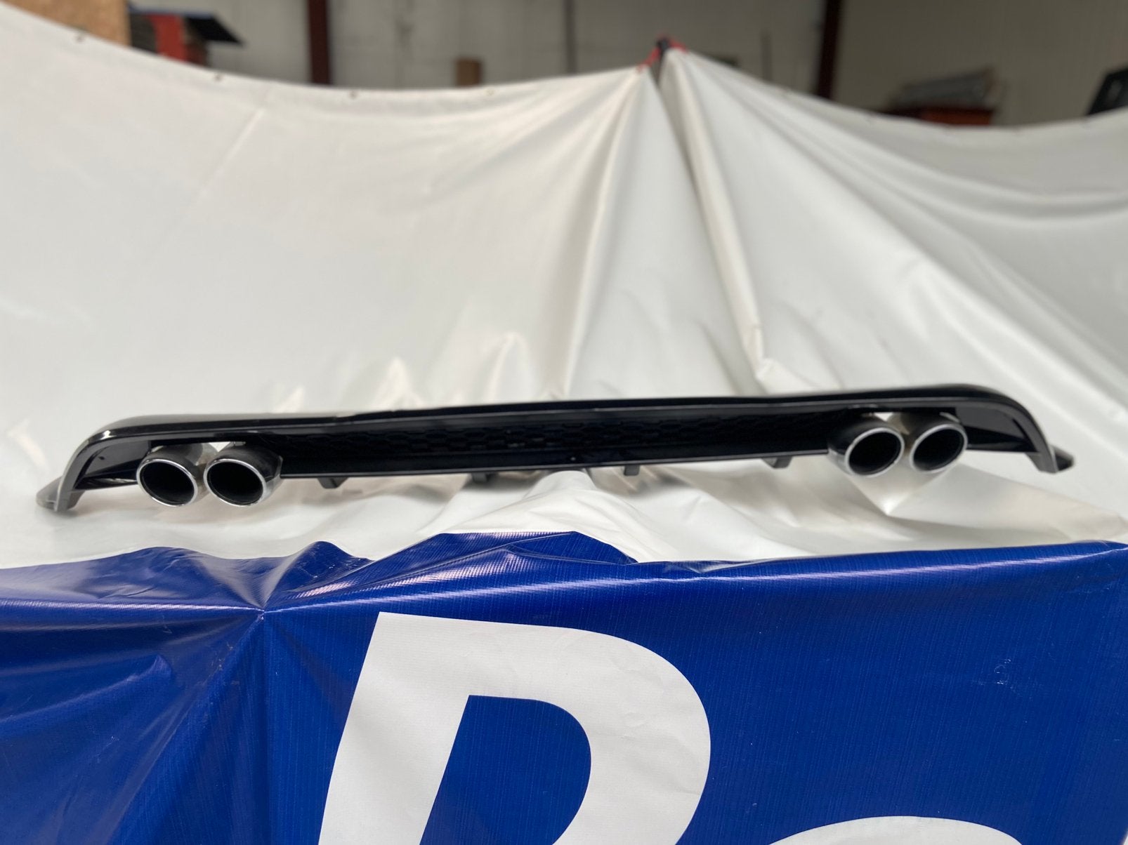 Sport Diffuser voor Volkswagen Golf 7 R / R line (2016-, Ophalen