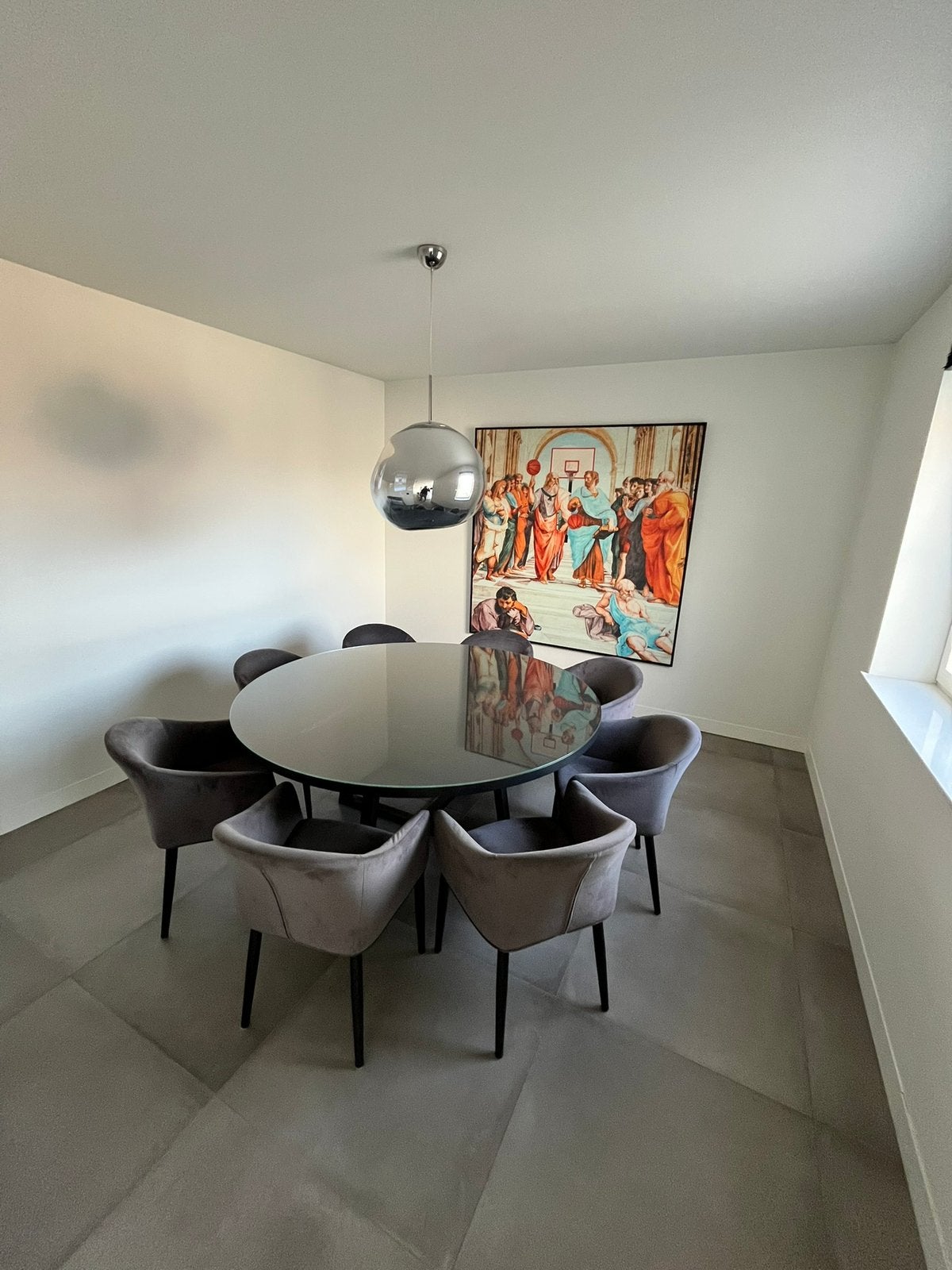 Ronde eettafel 160cm, Ophalen
