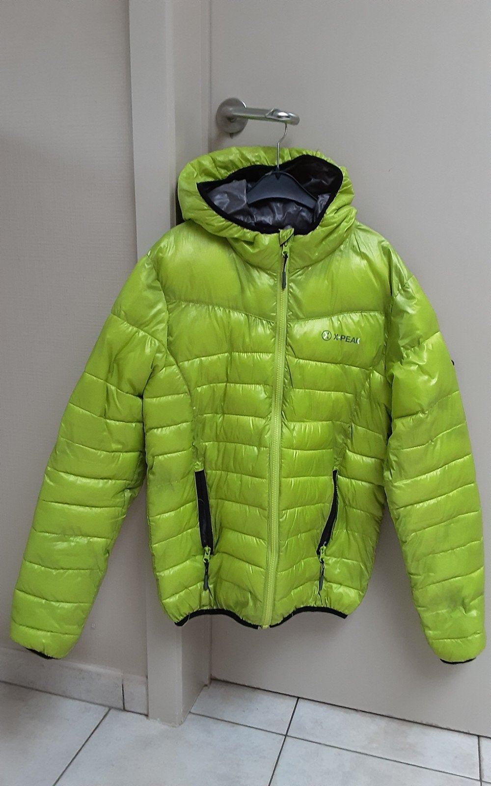 winterjas, Ophalen