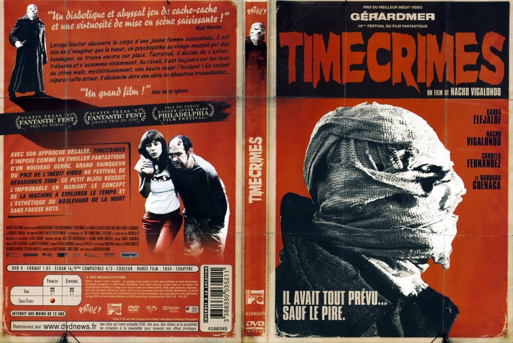Timecrimes, CD & DVD, DVD | Science-Fiction & Fantasy, Comprend un DVD, Science-Fiction, Français, Enlèvement