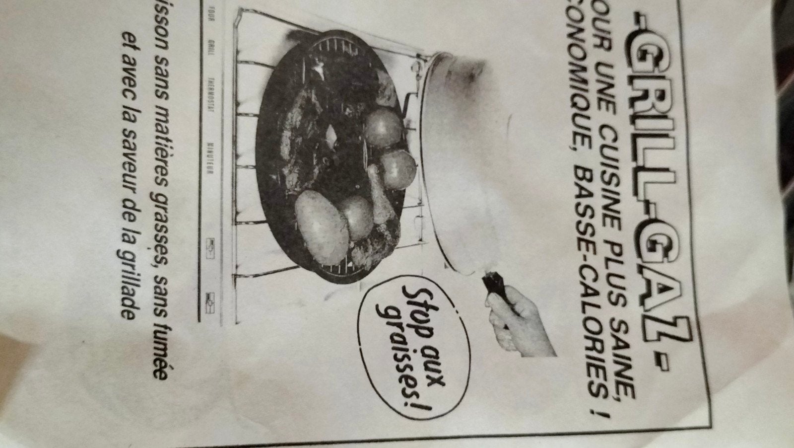 Pour cuisiner sans graisse sur cuisinière gaz NEUF, Electroménager, Enlèvement