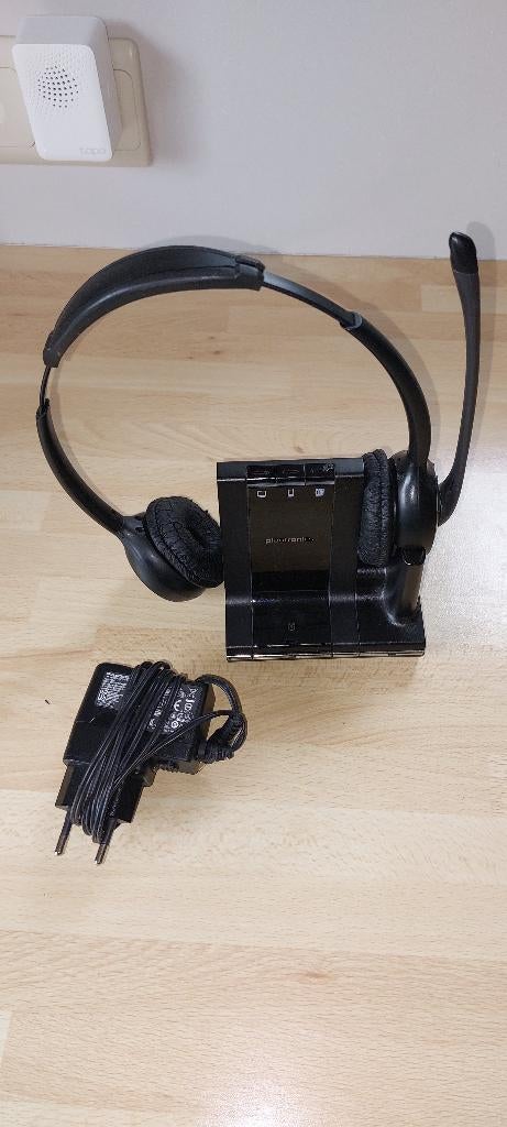 Casque PC Téléphone PC GSM Bluetooth Plantronics W02A, Enlèvement ou Envoi, Utilisé, Noir