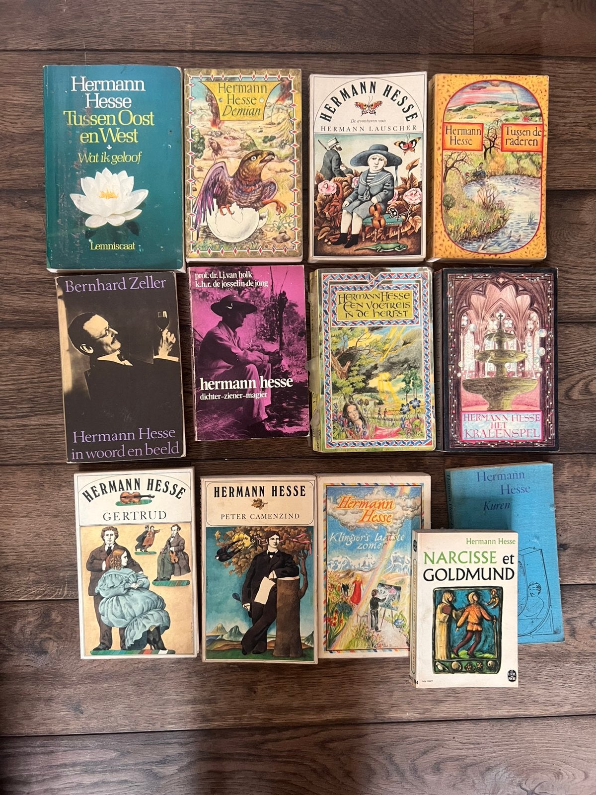 Collectie boeken van en over Herman Hesse, Livres, Ésotérisme & Spiritualité, Enlèvement ou Envoi, Récit ou Roman, Utilisé, Spiritualité en général