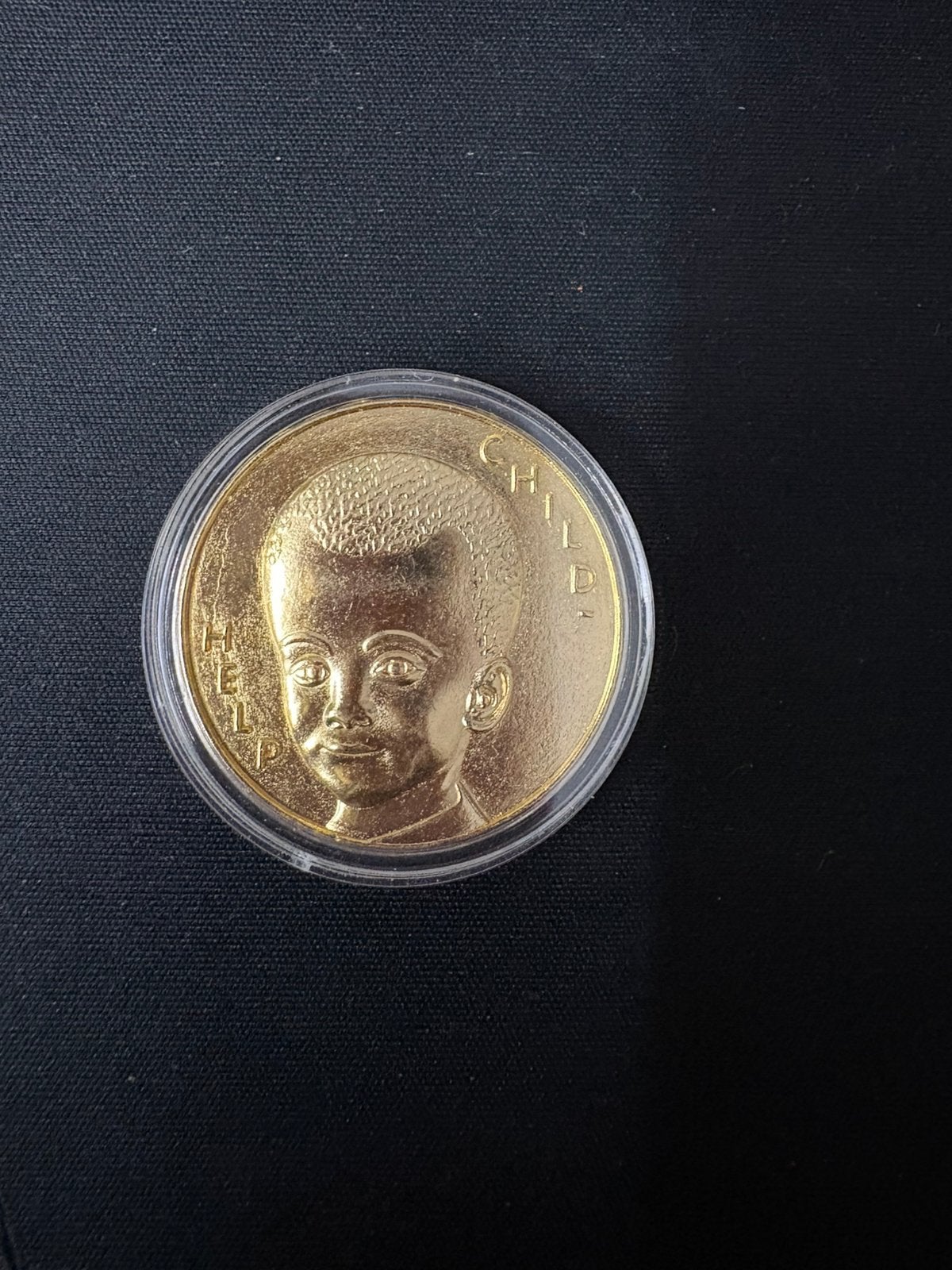 Piece plaque or, Envoi, Autres valeurs, Or