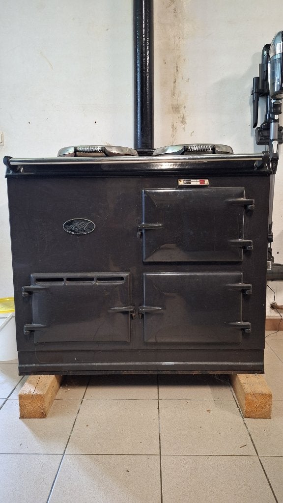 AGA fornuis gebruikt, Elektronische apparatuur, Fornuizen, Ophalen, Gebruikt, Warmhoudplaat, 60 cm of meer