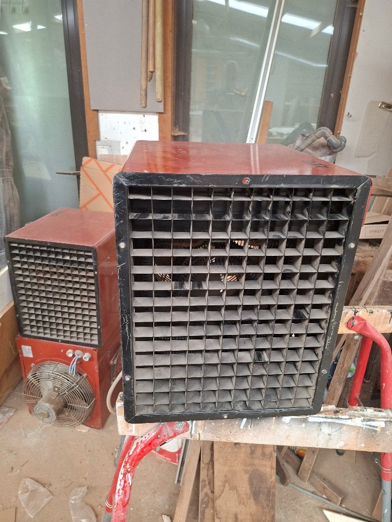 Elektrische warmeluchtblazer, Ophalen