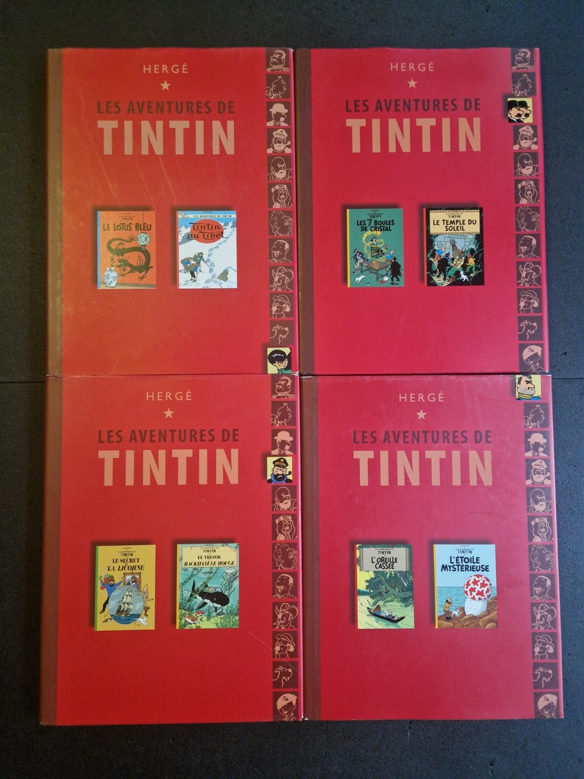 lot de 12 bd double album tintin (intégrale de la série), Enlèvement ou Envoi