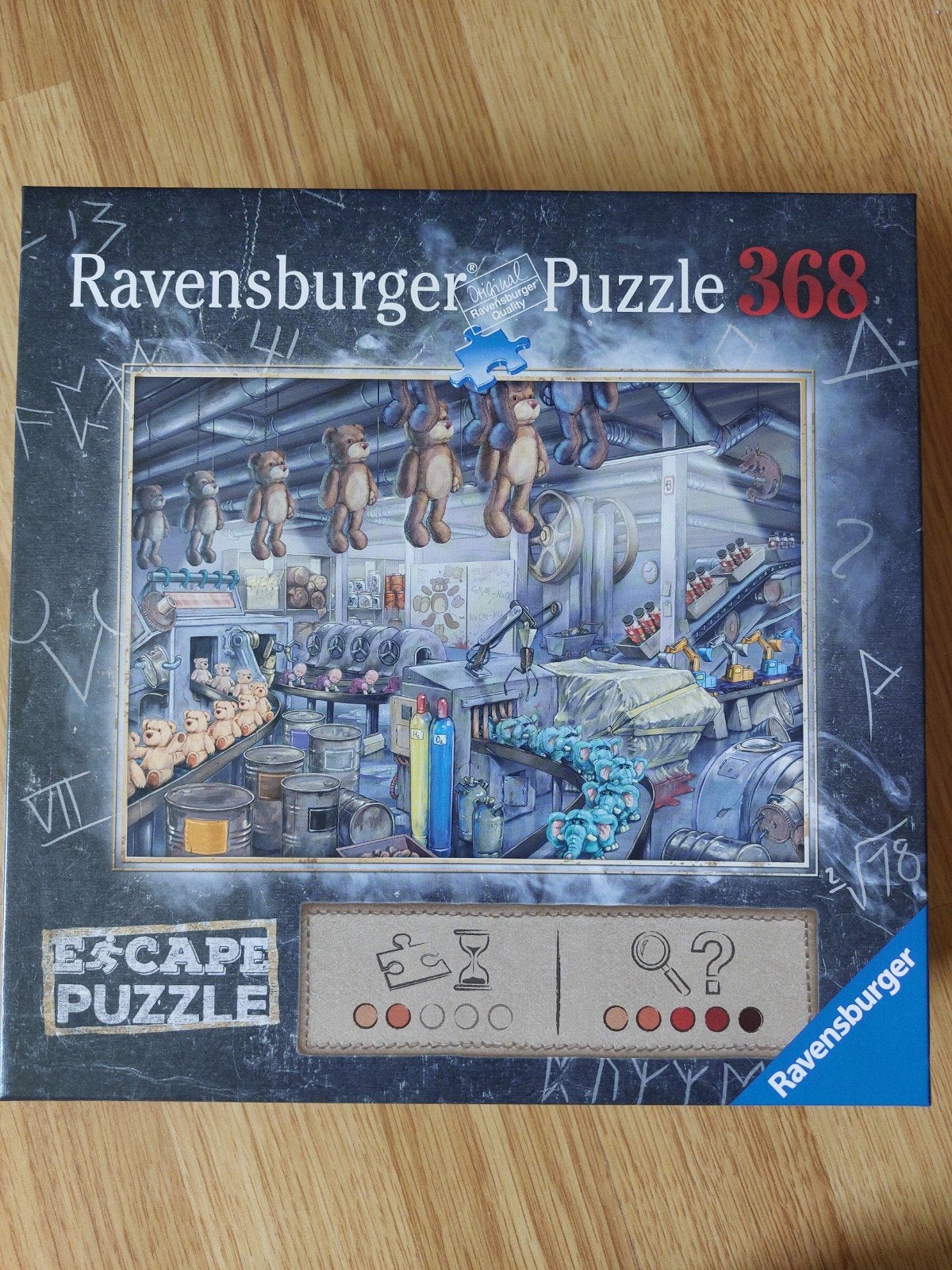 Escape puzzle 368 Ravensburger, Hobby en Vrije tijd, Ophalen of Verzenden, Zo goed als nieuw