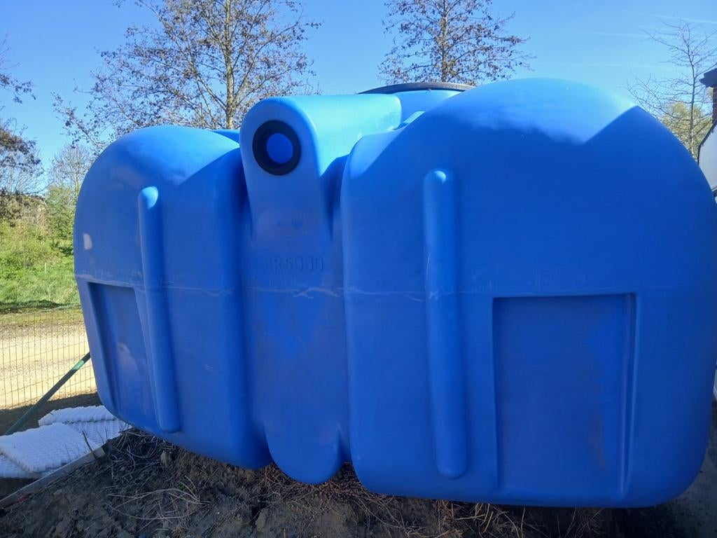 Regenwater tank 5000liter DS Plastics, Ophalen