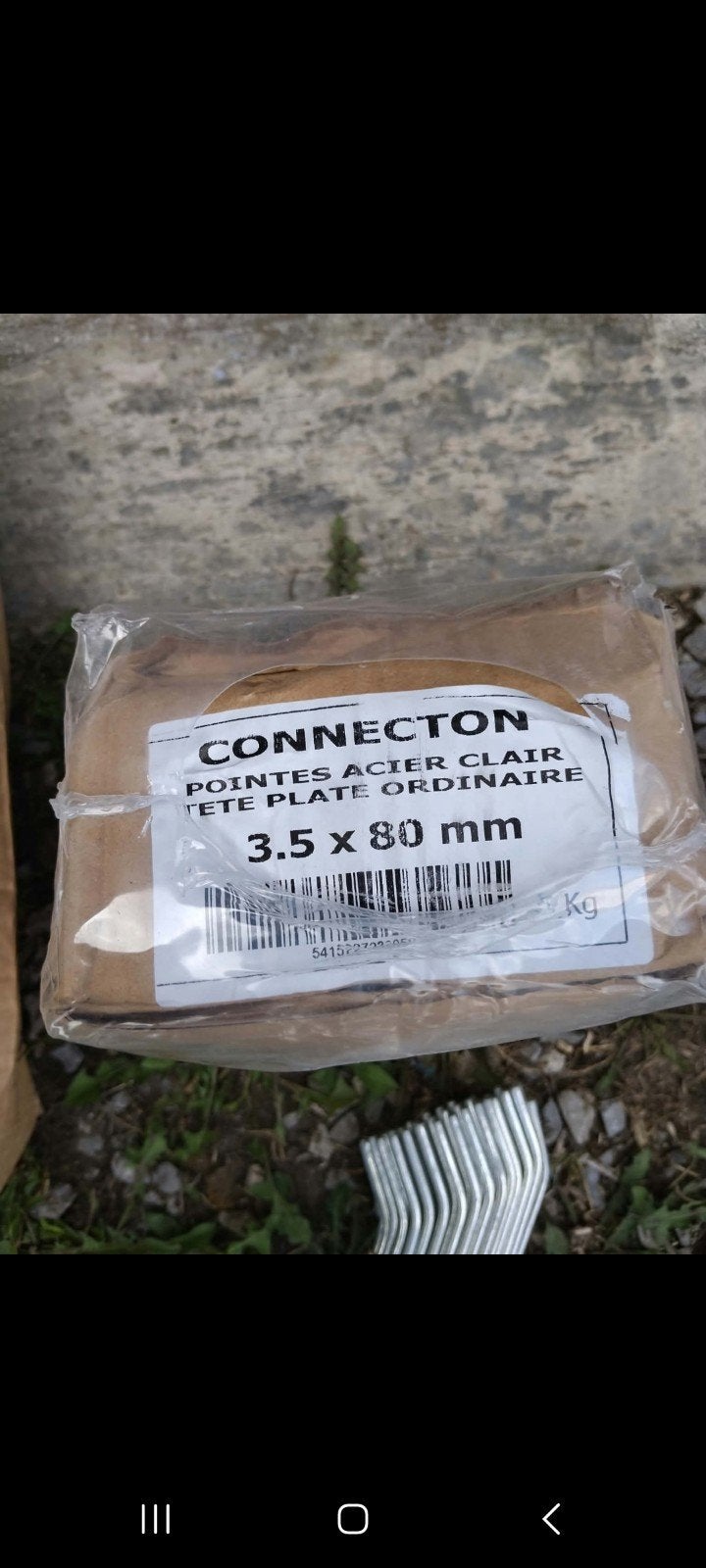 boites a clous 5kg, Bricolage & Construction, Enlèvement, Neuf, Clous