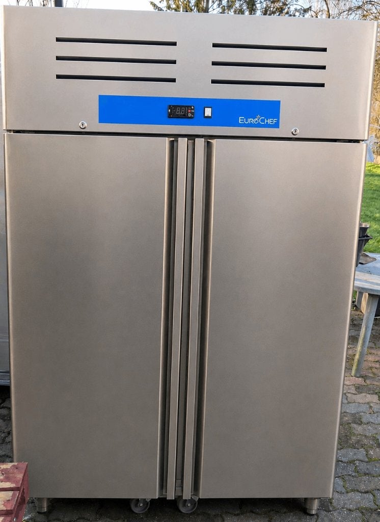EUROCHEF professionele roestvrijstalen koelkast, Zakelijke goederen, Ophalen, Gebruikt