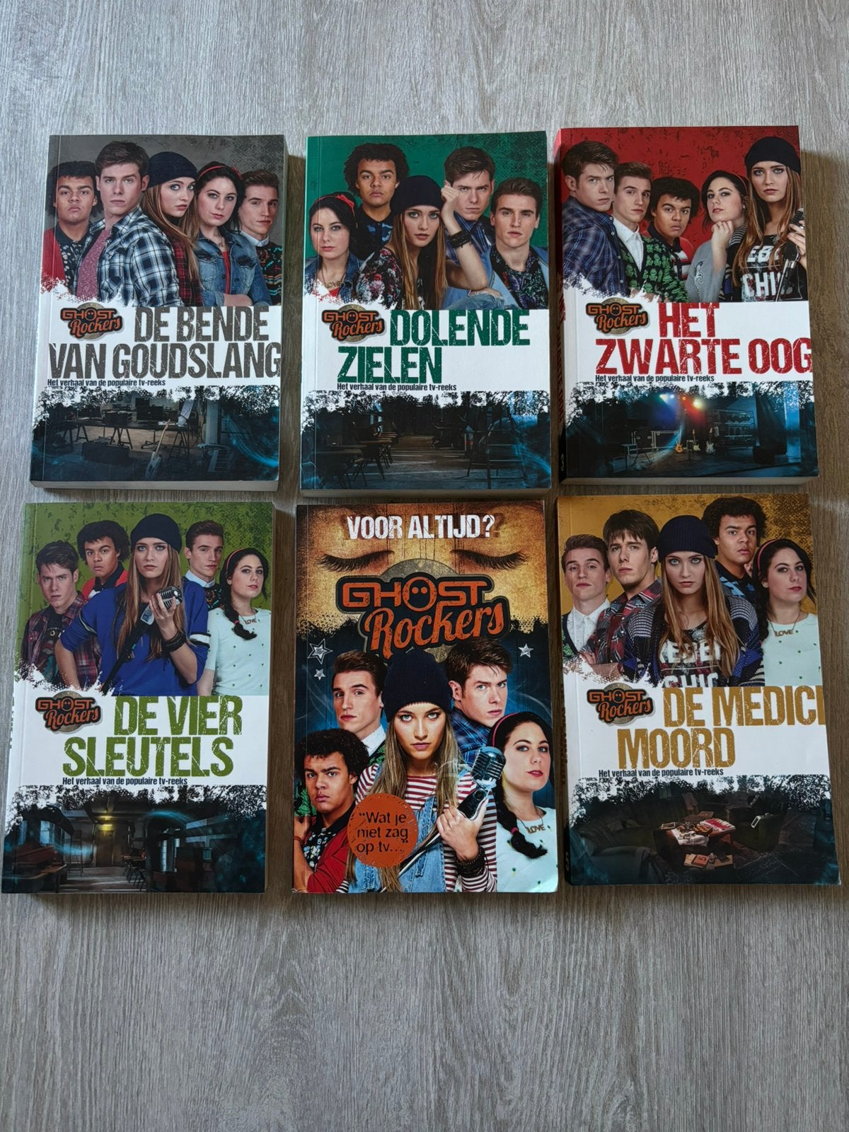 Ghost rockers boeken, Ophalen of Verzenden, Zo goed als nieuw