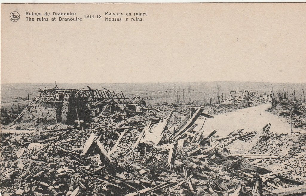 Militaria : Dranouter ; 1914-1918, Enlèvement ou Envoi
