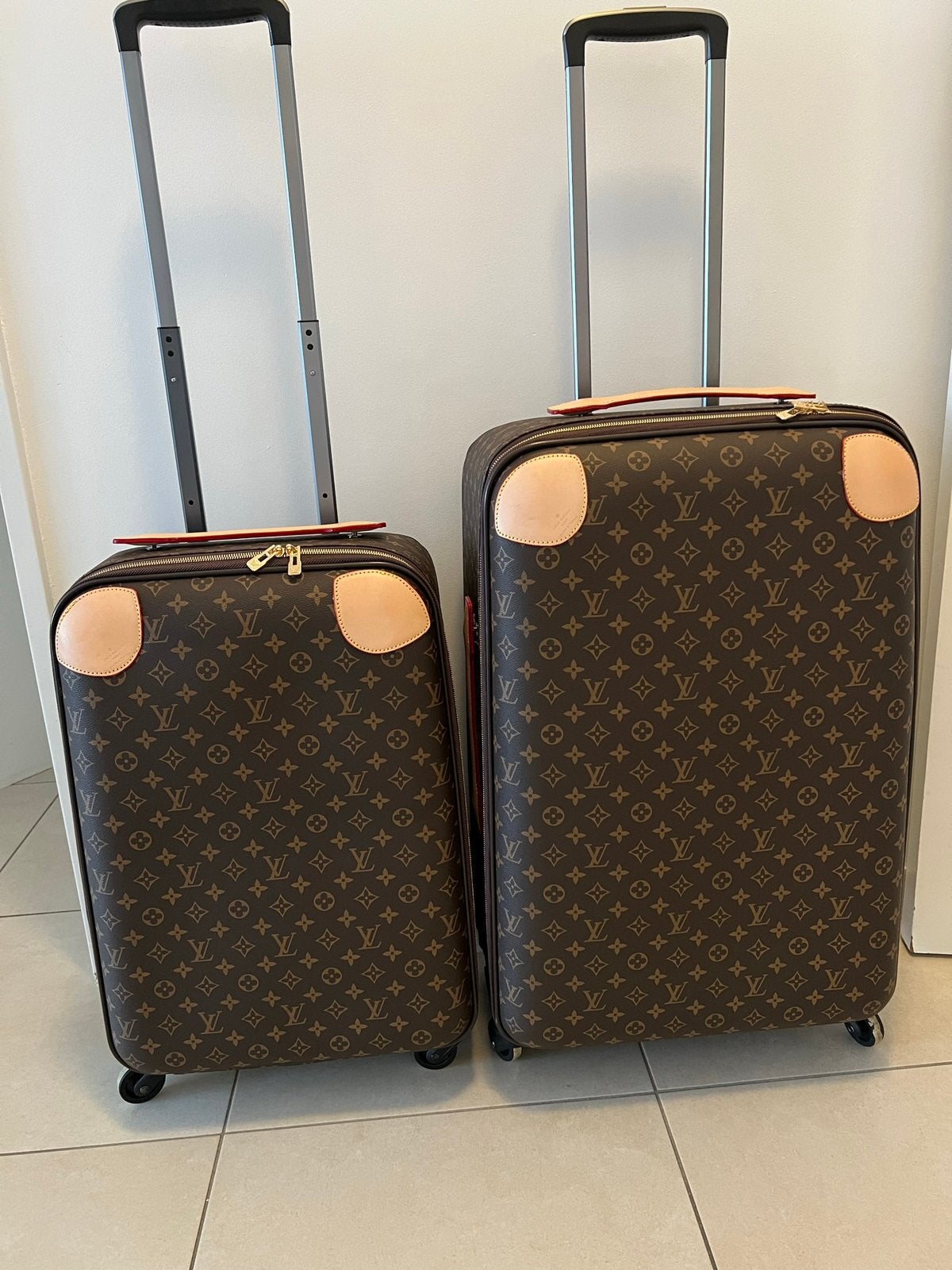 Valise  Louis Vuitton, Handtassen en Accessoires, Ophalen of Verzenden, Zo goed als nieuw, Leer, Wieltjes