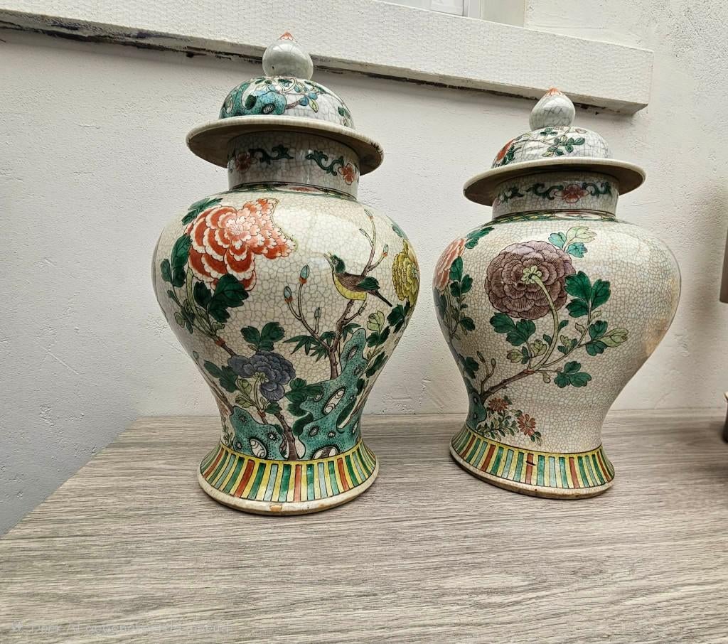 Vazen, Huis en Inrichting, Woonaccessoires | Vazen, Ophalen, Gebruikt, Overige kleuren, 50 tot 75 cm