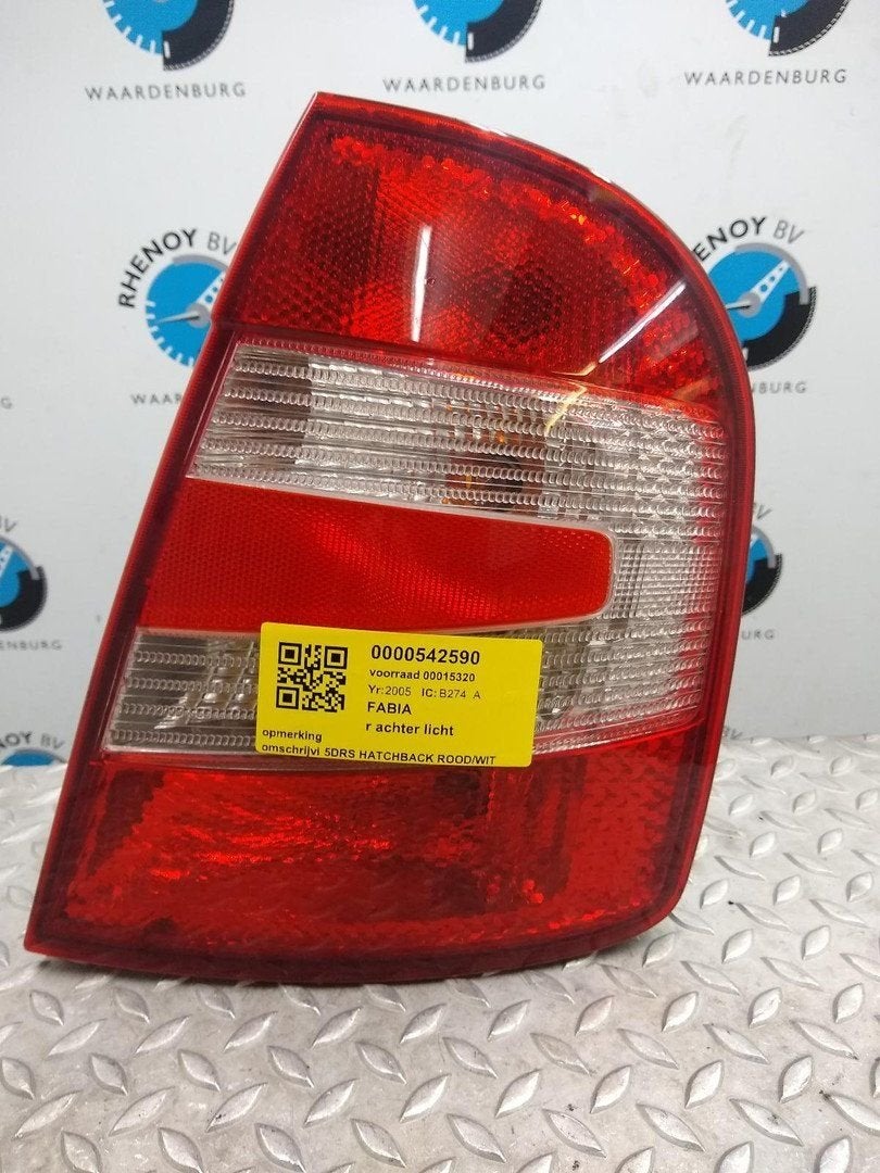 SKODA FABIA ACHTERLICHT R 2005, Enlèvement ou Envoi, Utilisé, ARN reconnu