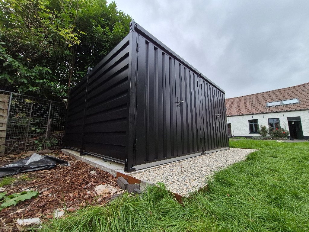 Demontabele opslagcontainer, Tuin en Terras, Ophalen of Verzenden, Nieuw, Metaal, Containerberging