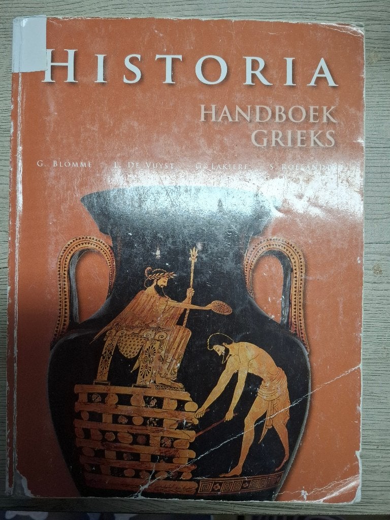 Historia handboek GRIEKS, Boeken, Schoolboeken, Gelezen, ASO, Ophalen of Verzenden, Grieks