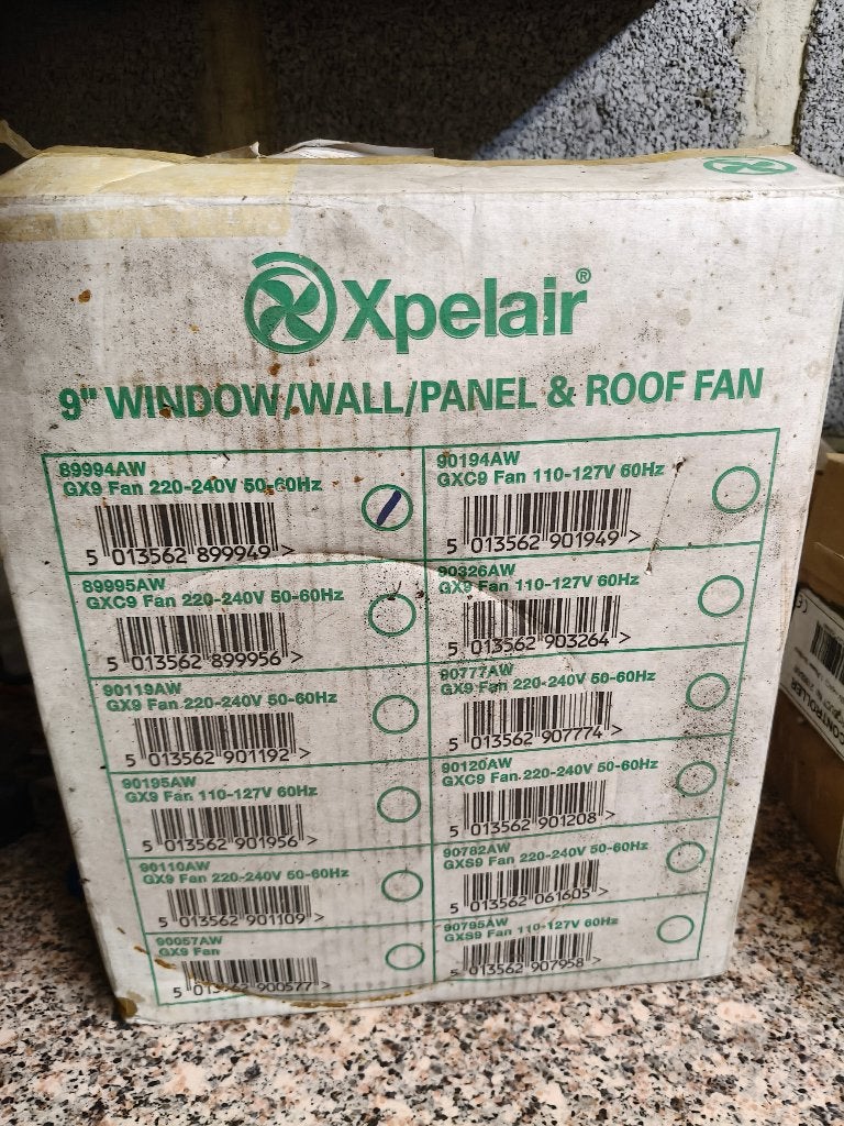 muurventilator XPELAIR GX, Ophalen, Nieuw, Overige