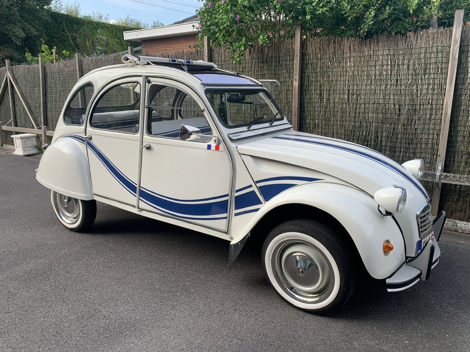 2 CV - 2 PK - Geitje - Eendje - Transat oldtimer, foto 4